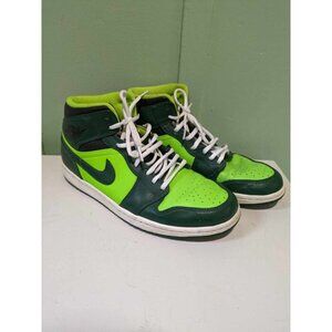 Air Jordan 1 Mid 'HULK' Gorge Green Retro 554724-300 Men's Size 8.5